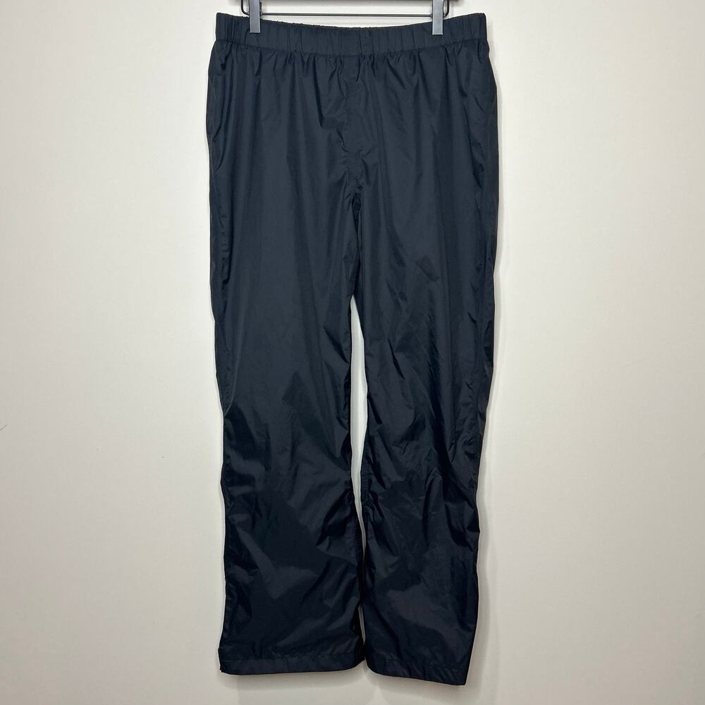 Columbia Sportswear Black Women's Storm Surge Rain Pants Size L Waterproof